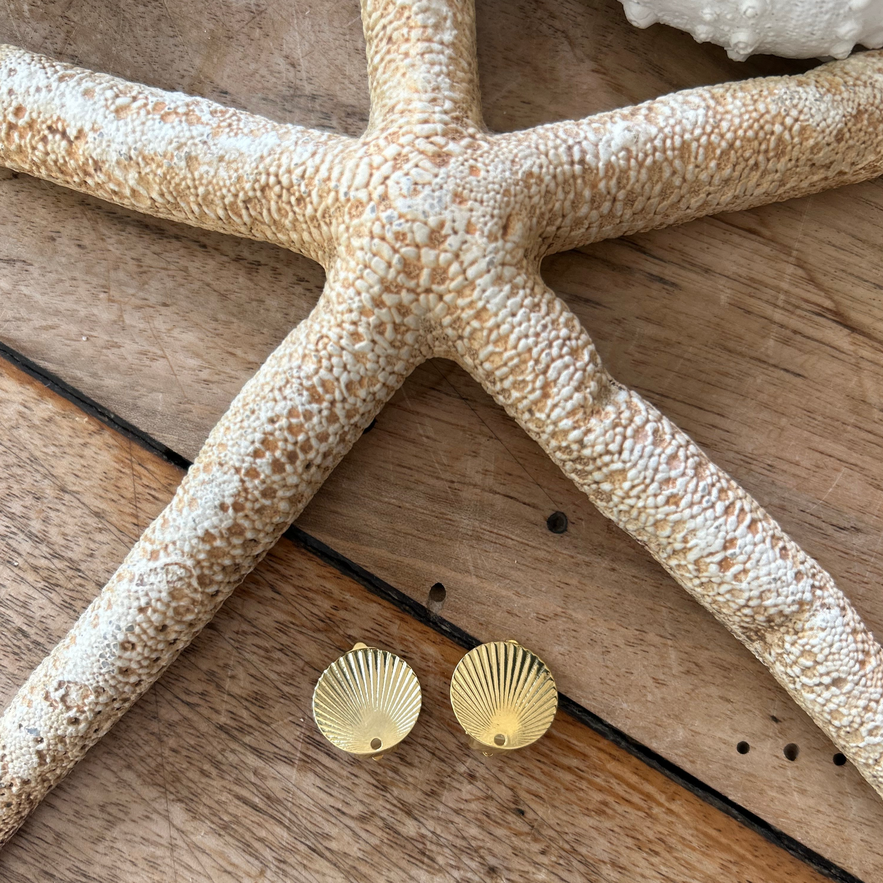 Isaure embroidered earrings