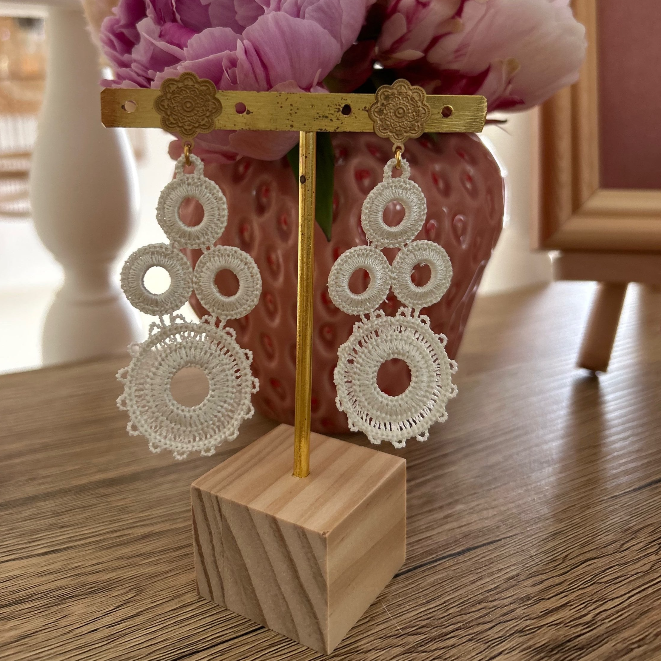 ALHAMBRA embroidered earrings
