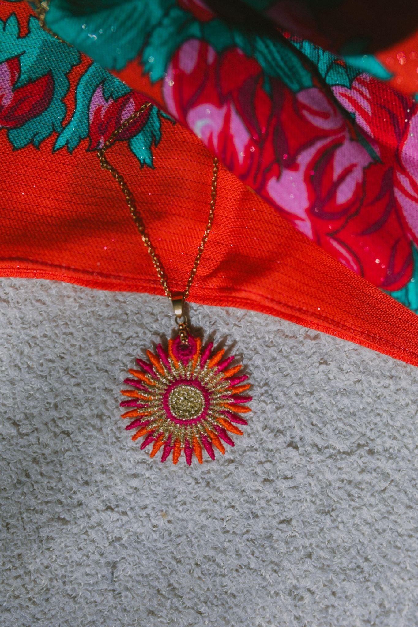 Collier Brodé « ISADORA »